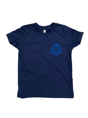 
            
                Load image into Gallery viewer, Youth Cream fc Tee Navy
            
        