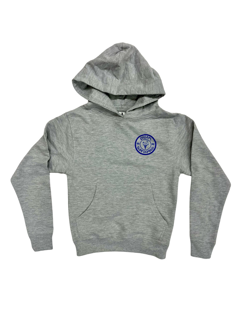 
            
                Load image into Gallery viewer, Youth Cream FC Hoodie Gray
            
        