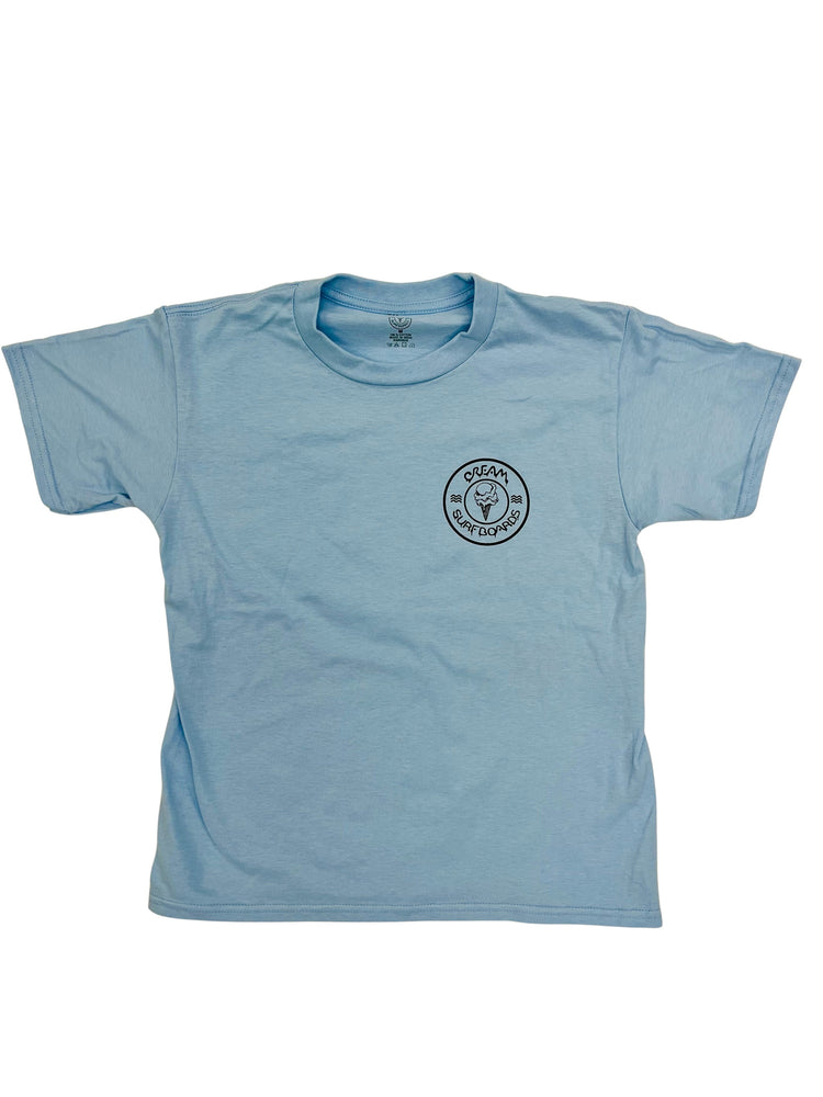 Youth Star Baby Tee Light Blue