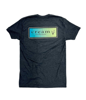 
            
                Load image into Gallery viewer, Cream Box Tee Charcoal
            
        