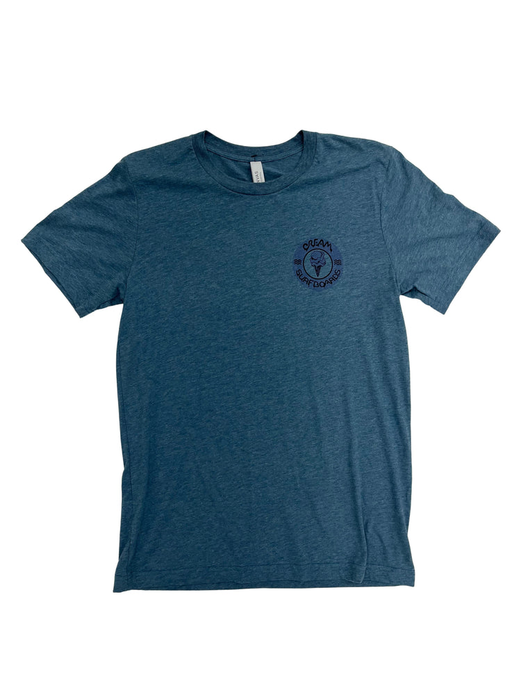 Slick Tri Tee Slate Blue