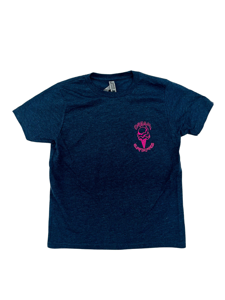 Youth Travel More Tee Navy