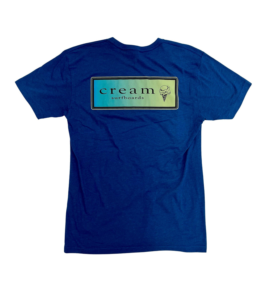 
            
                Load image into Gallery viewer, Cream Box Tee Blue
            
        