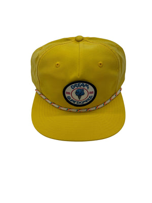 Cream OG Nylon Trucker Yellow
