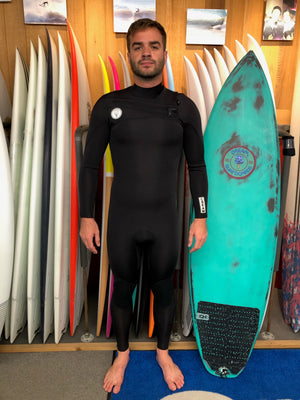
            
                Load image into Gallery viewer, Cream 3/2 Chestzip Full Wetsuit
            
        
